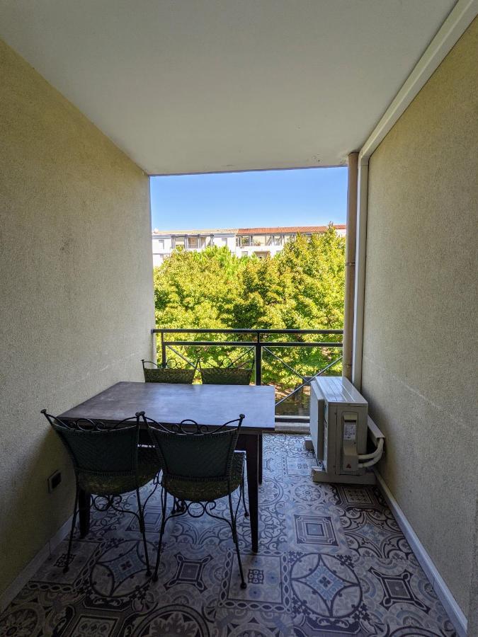 F2 Garage Box Wifi Terasse Clim Gare Fac Eco Richter Appartement Montpellier Buitenkant foto